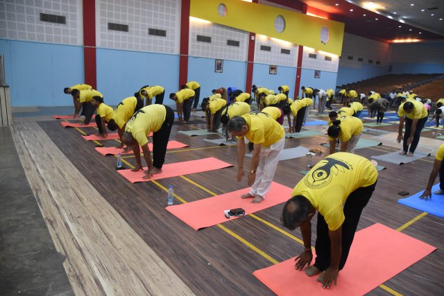 MNNIT ALLAHABAD CELEBRATED 8TH INTERNATIONAL DAY OF YOGA 2022